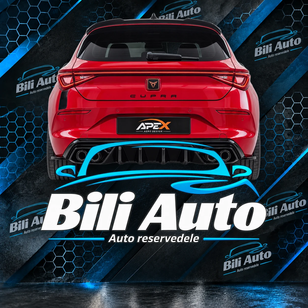 Diffuser Cupra Leon MK1 - Billede 2