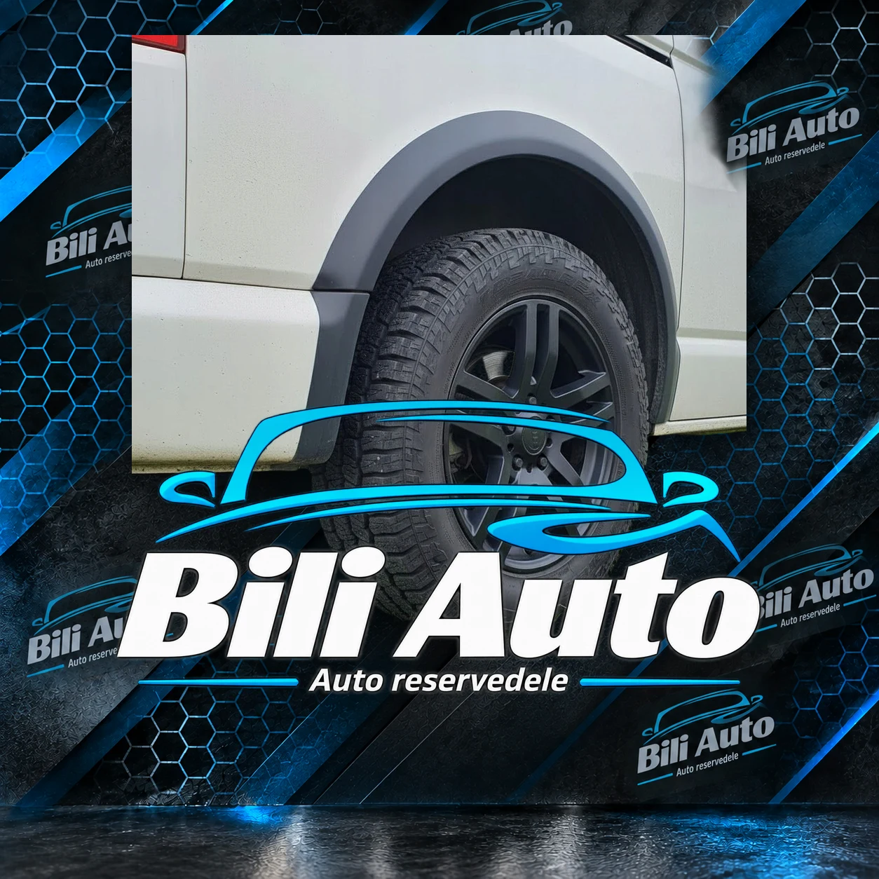 Inderskærm Volkswagen Transporter T6.1 2019-2023 SWB LWB - Billede 2