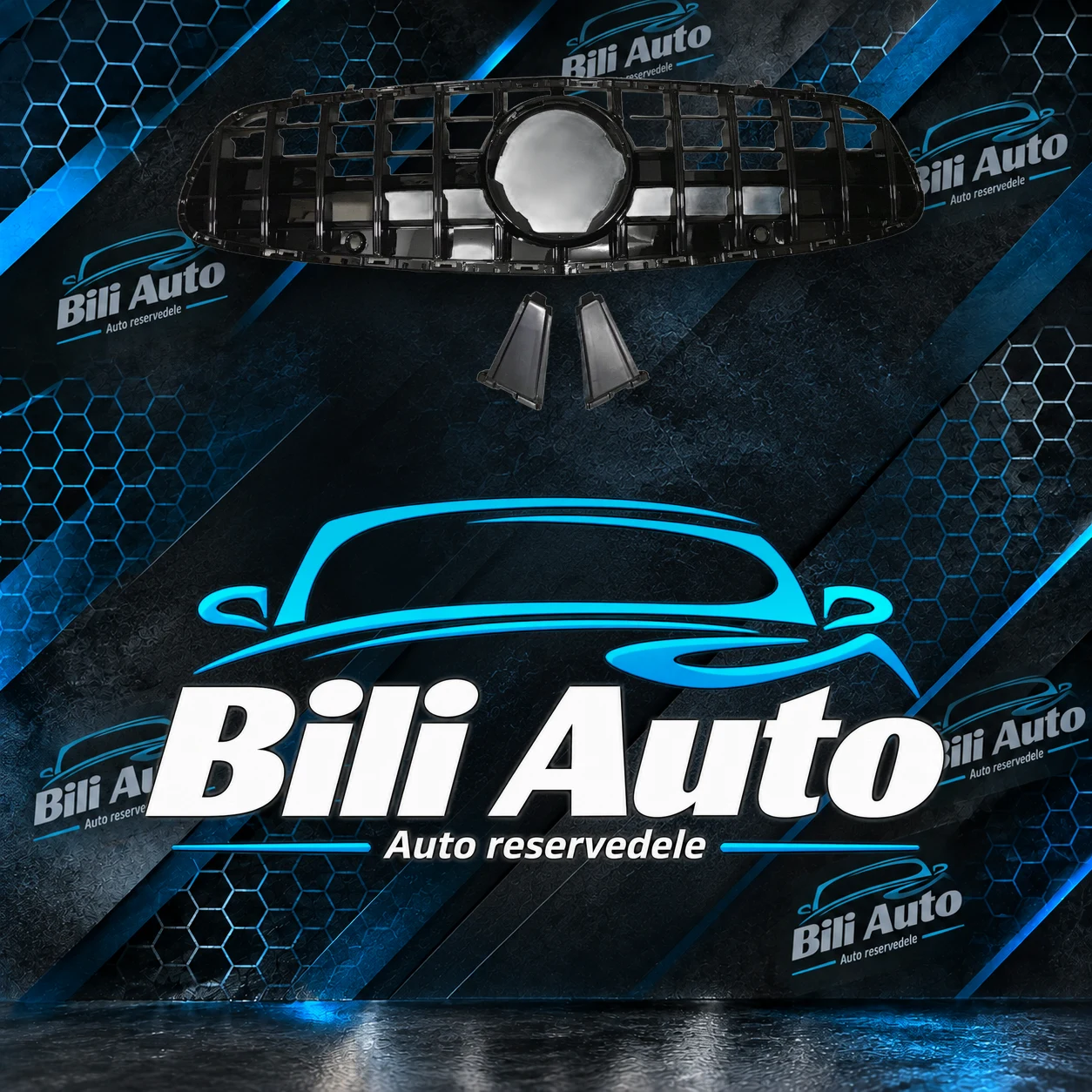 Grill Panamericana Mercedes SL R231 facelift - Billede 5