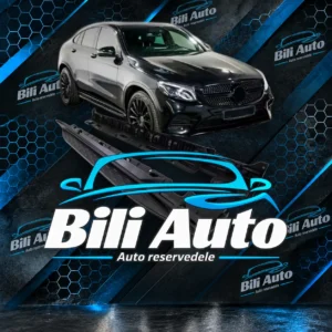 Trinbræt alu sort Mercedes GLC X253 C253 W253 AMG