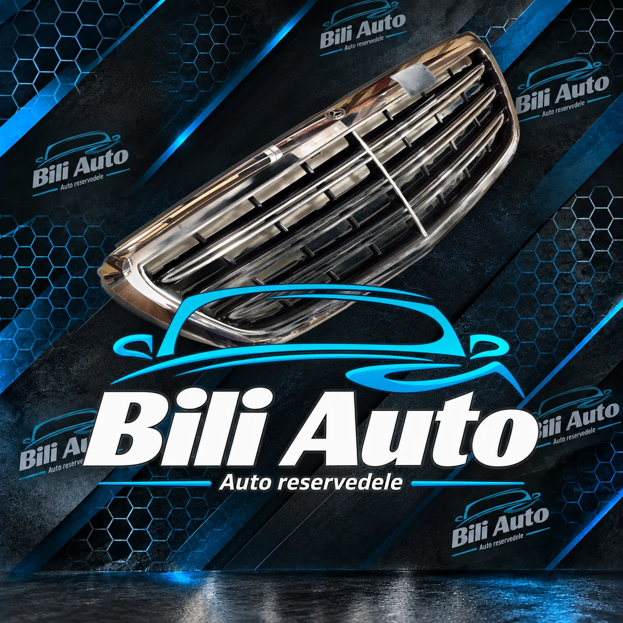 Grill Mercedes S-klasse W222 V222 facelift A2228802200 - Billede 2