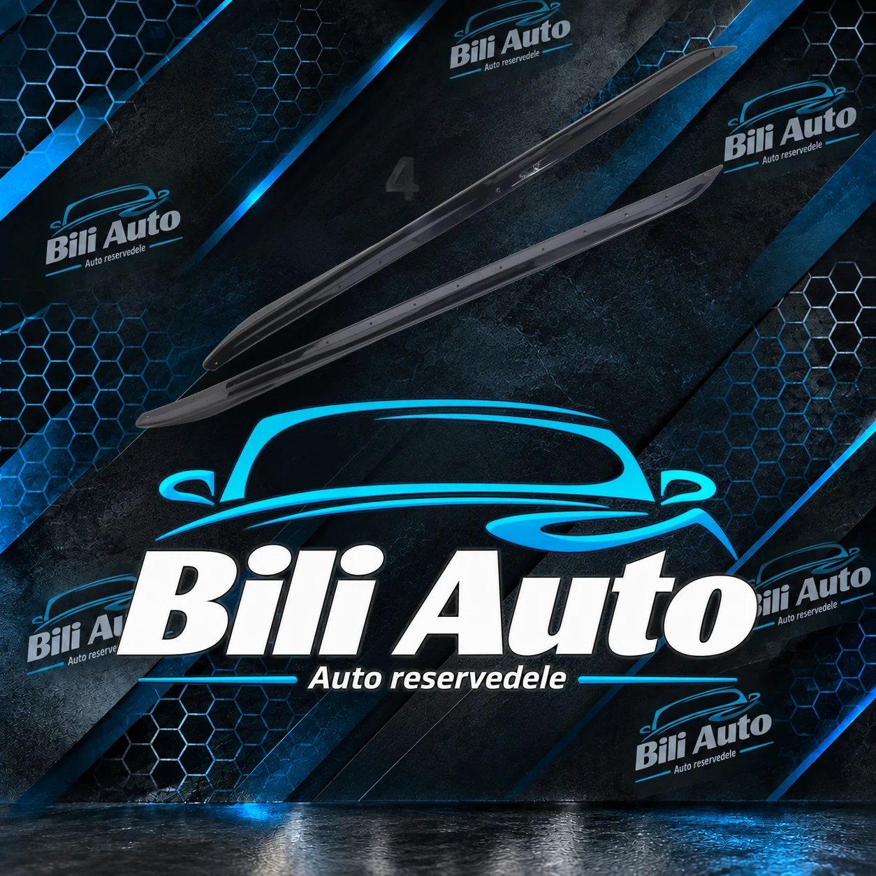Aero pakke splitter spoiler diffuser sider BMW 3 G20 blank sort - Billede 4