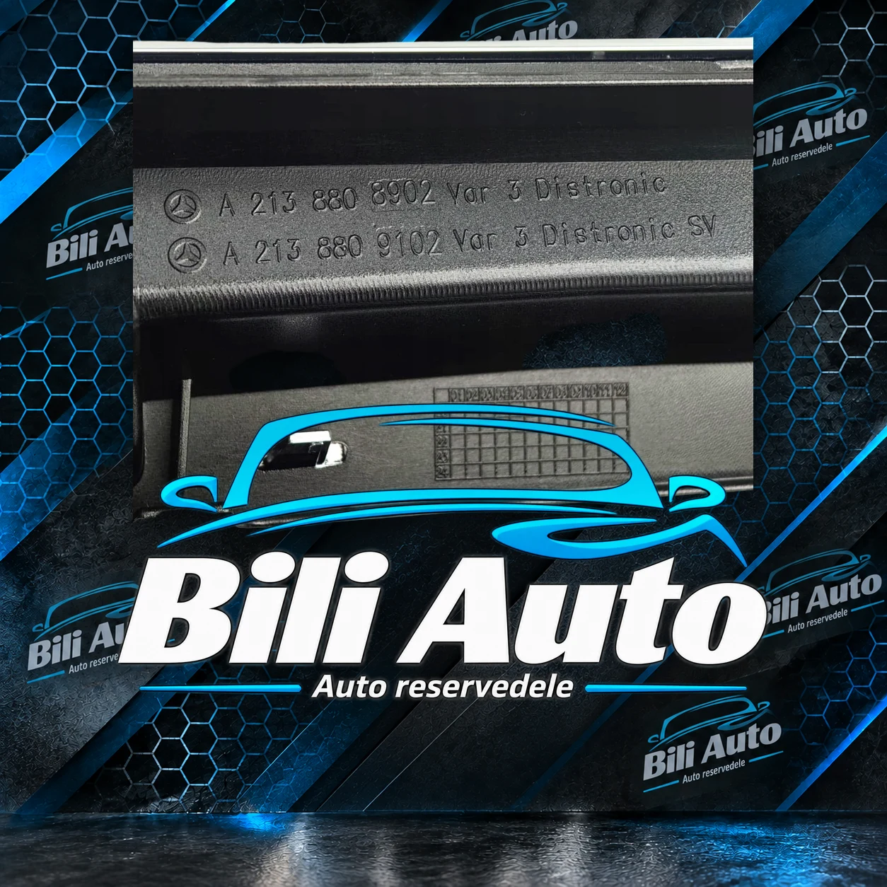 Grill Mercedes E-klasse W213 S213 Luxury Basis A2138802103 - Billede 6
