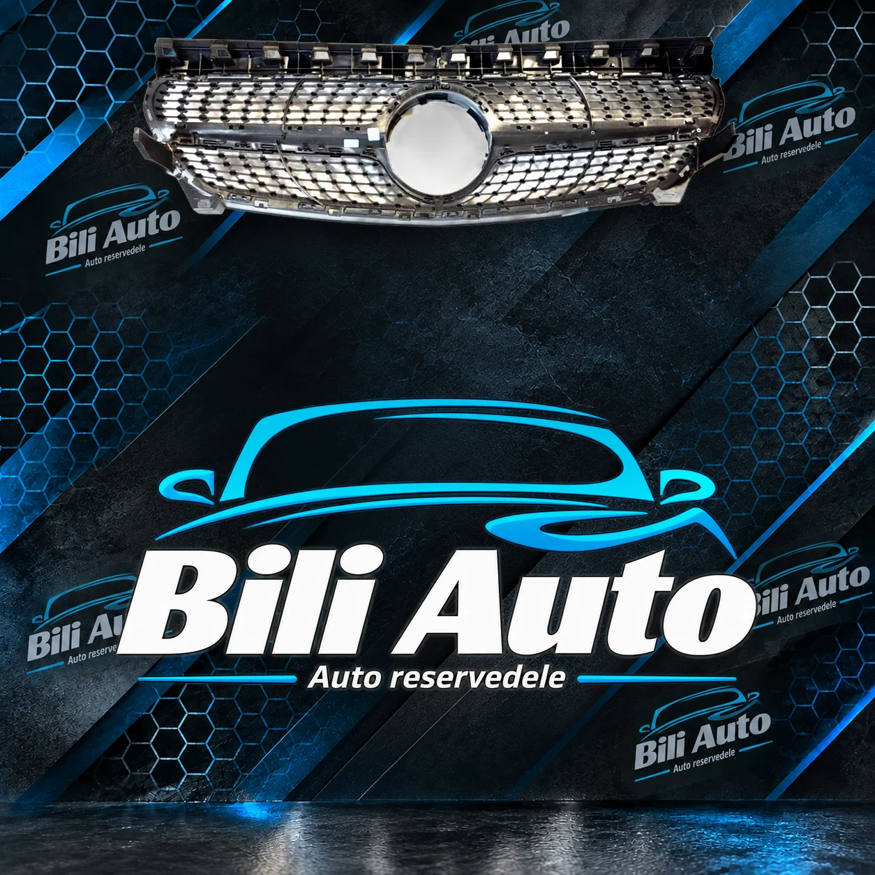 Grill Mercedes CLA W117 C117 X117 AMG A1178801303 - Billede 4
