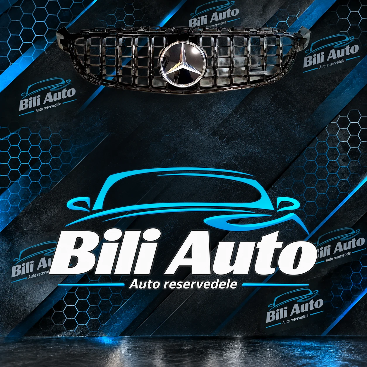 Grill Mercedes C W205 S205 C205 Panamericana C63 AMG - Billede 3