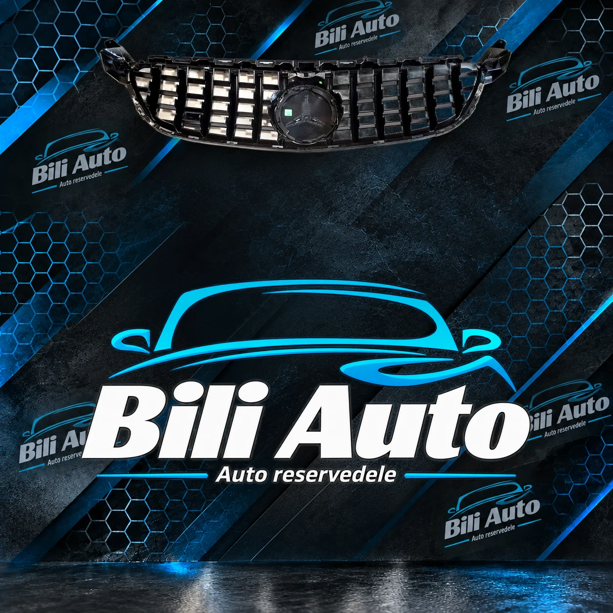 Grill Mercedes C W205 S205 C205 Panamericana C63 AMG - Billede 4