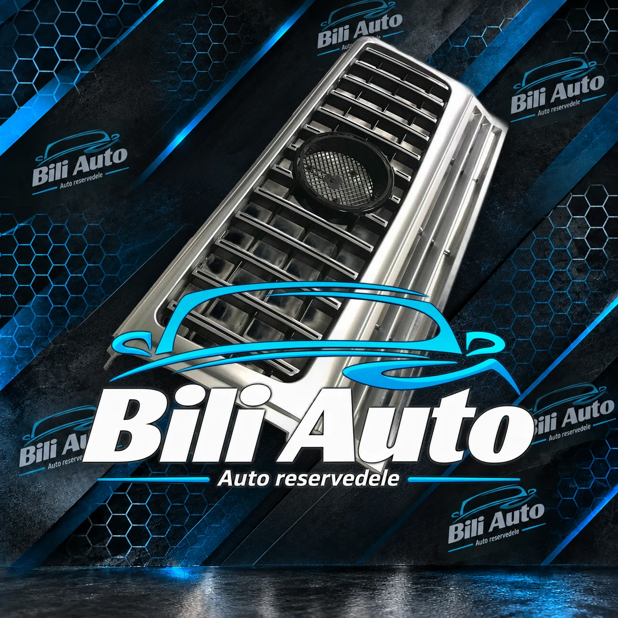 Grill Mercedes G-Klasse W463 1990-2018 Panamericana AMG GT krom - Billede 3