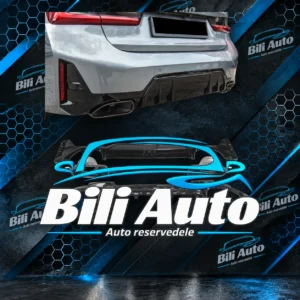 Diffuser BMW 3 G20 G21 facelift M-pakke 2022+ sort