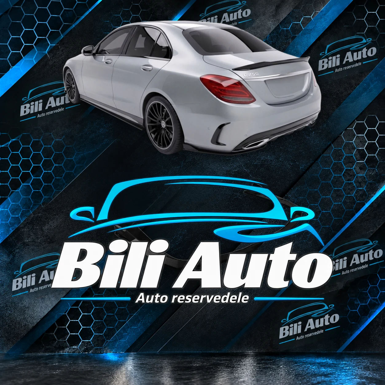 Bodykit sæt Mercedes C-klasse W205 AMG 2014-2018 - Billede 4