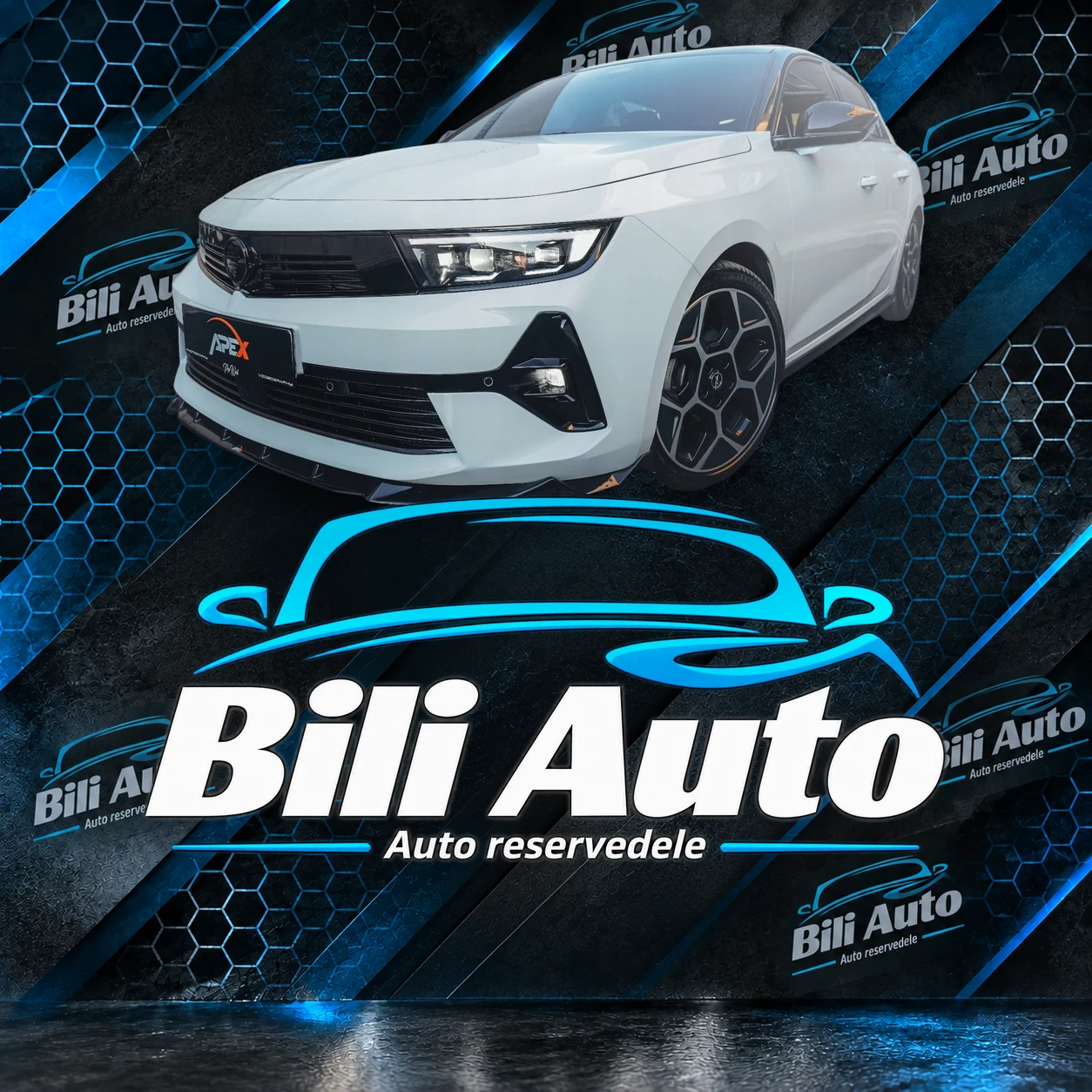 Bodykit Opel Astra L Hatchback 2020+ blank sort - Billede 6