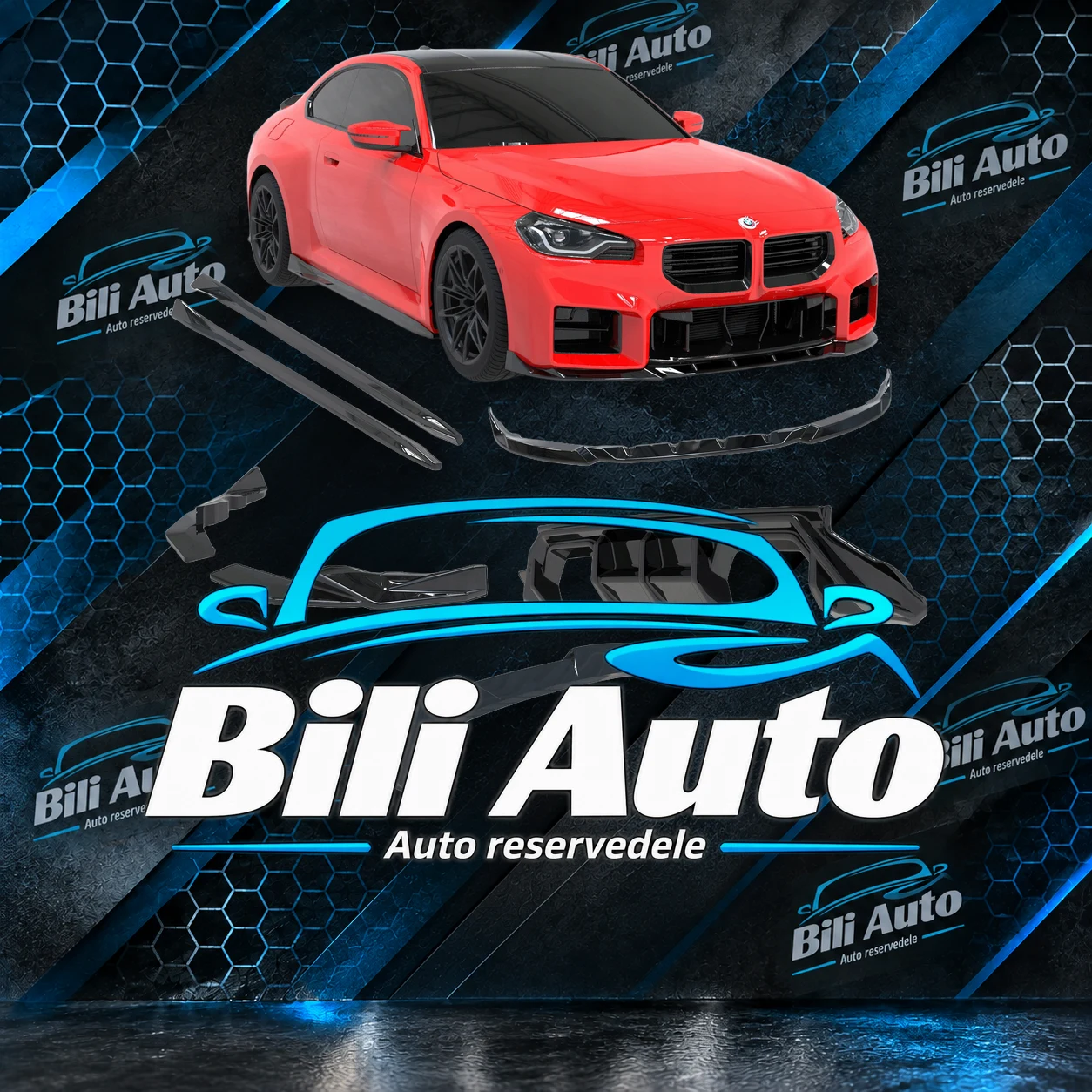 Bodykit BMW 2 M2 G87 CS Coupe 2023+ blank sort
