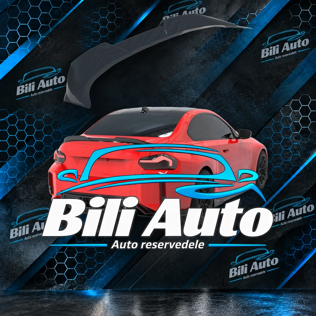 Bodykit BMW 2 M2 G87 CS Coupe 2023+ blank sort - Billede 3