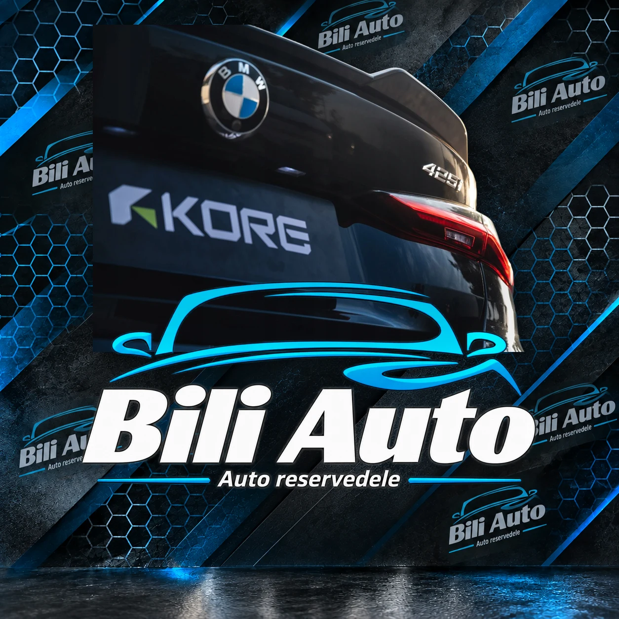 Bodykit BMW 4 G22 M-pakke blank sort - Billede 5
