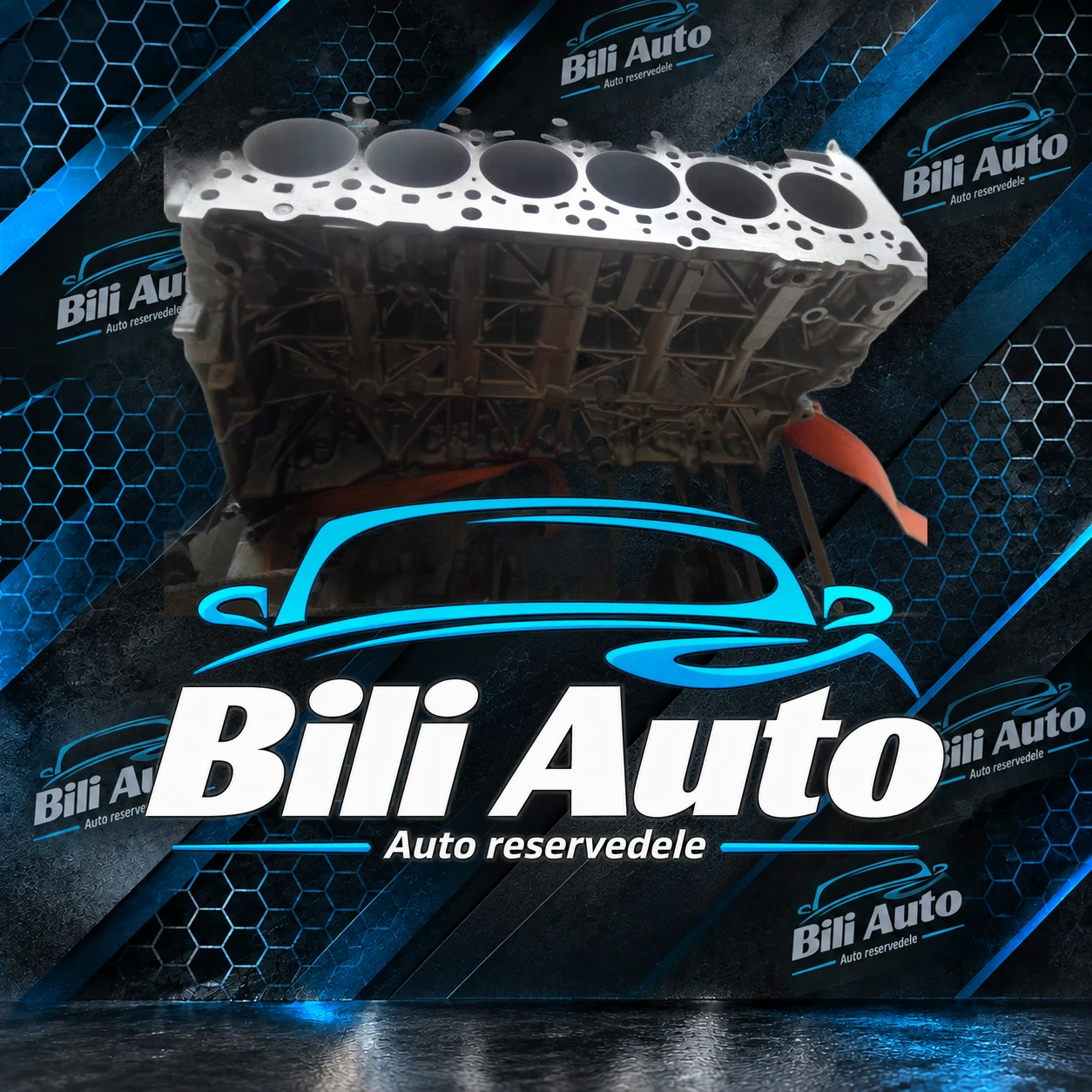 Motorblok BMW 3.0 N57D30A / N57D30B - renoveret