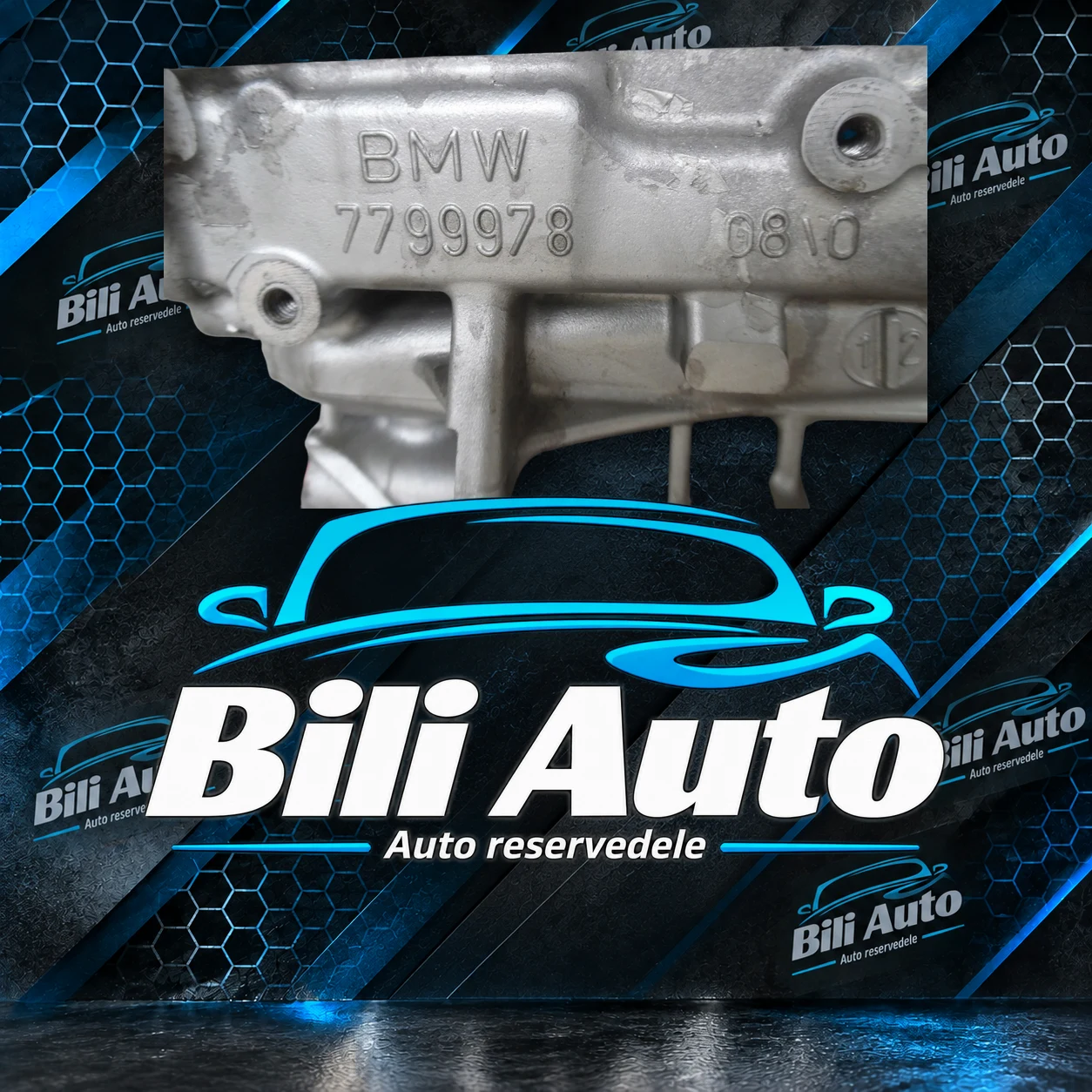 Motorblok BMW 3.0 N57D30A / N57D30B - renoveret - Billede 2