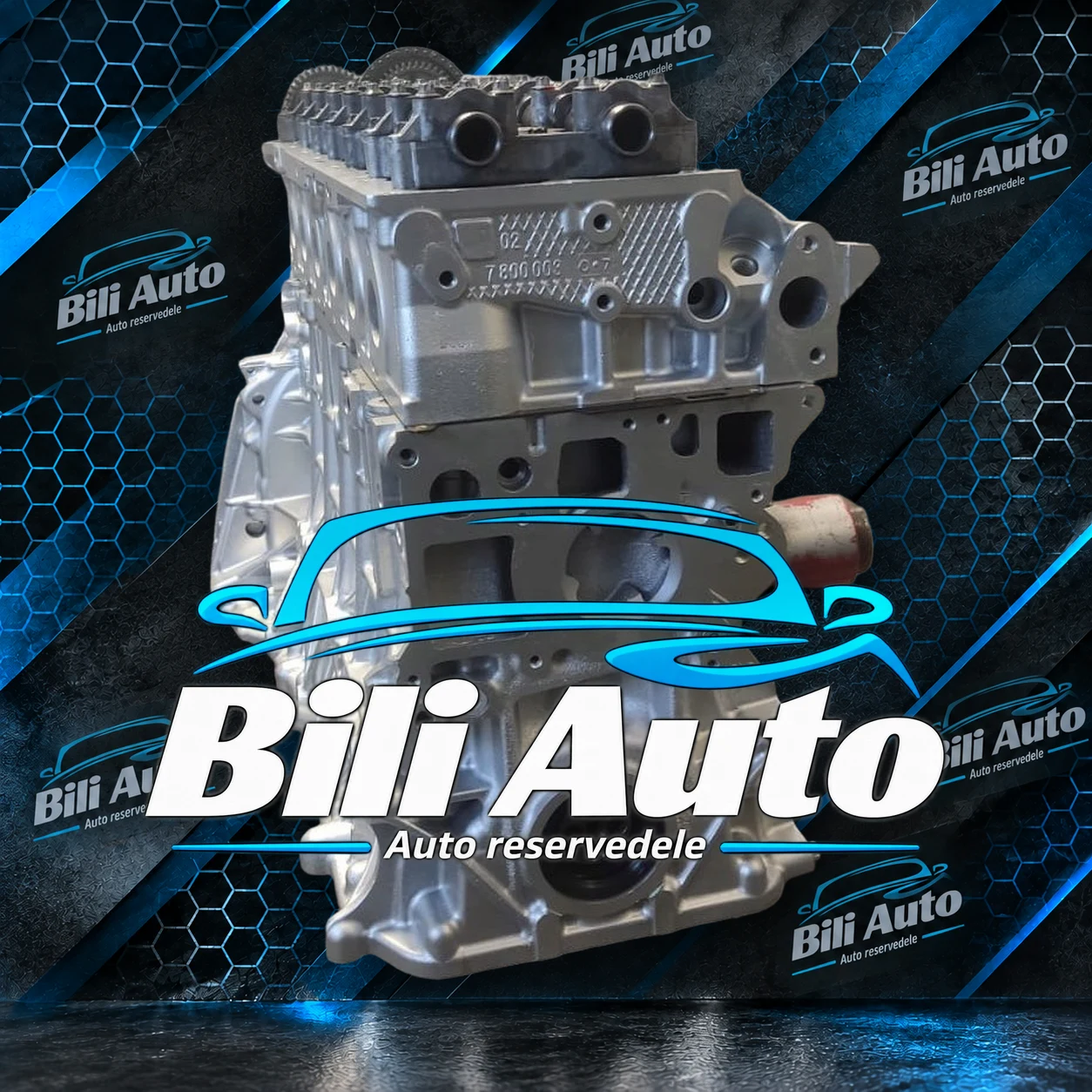 BMW 3.0 N57D30B - renoveret motor (long block) - Billede 2