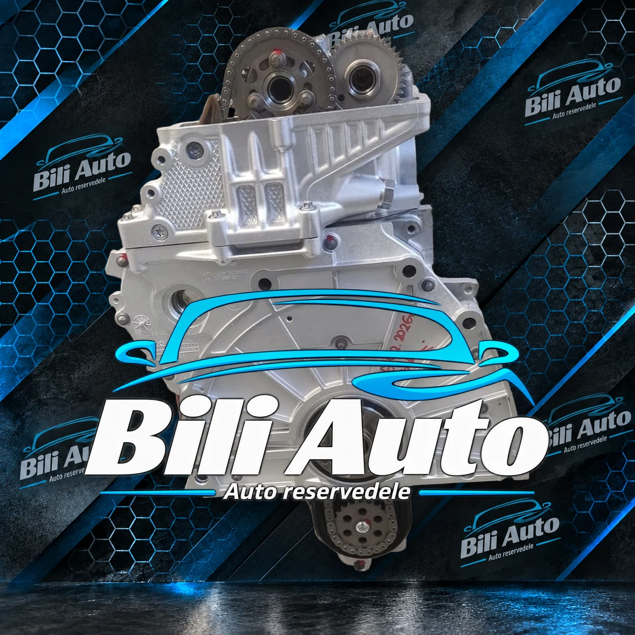 BMW 3.0 N57D30B - renoveret motor (long block) - Billede 3