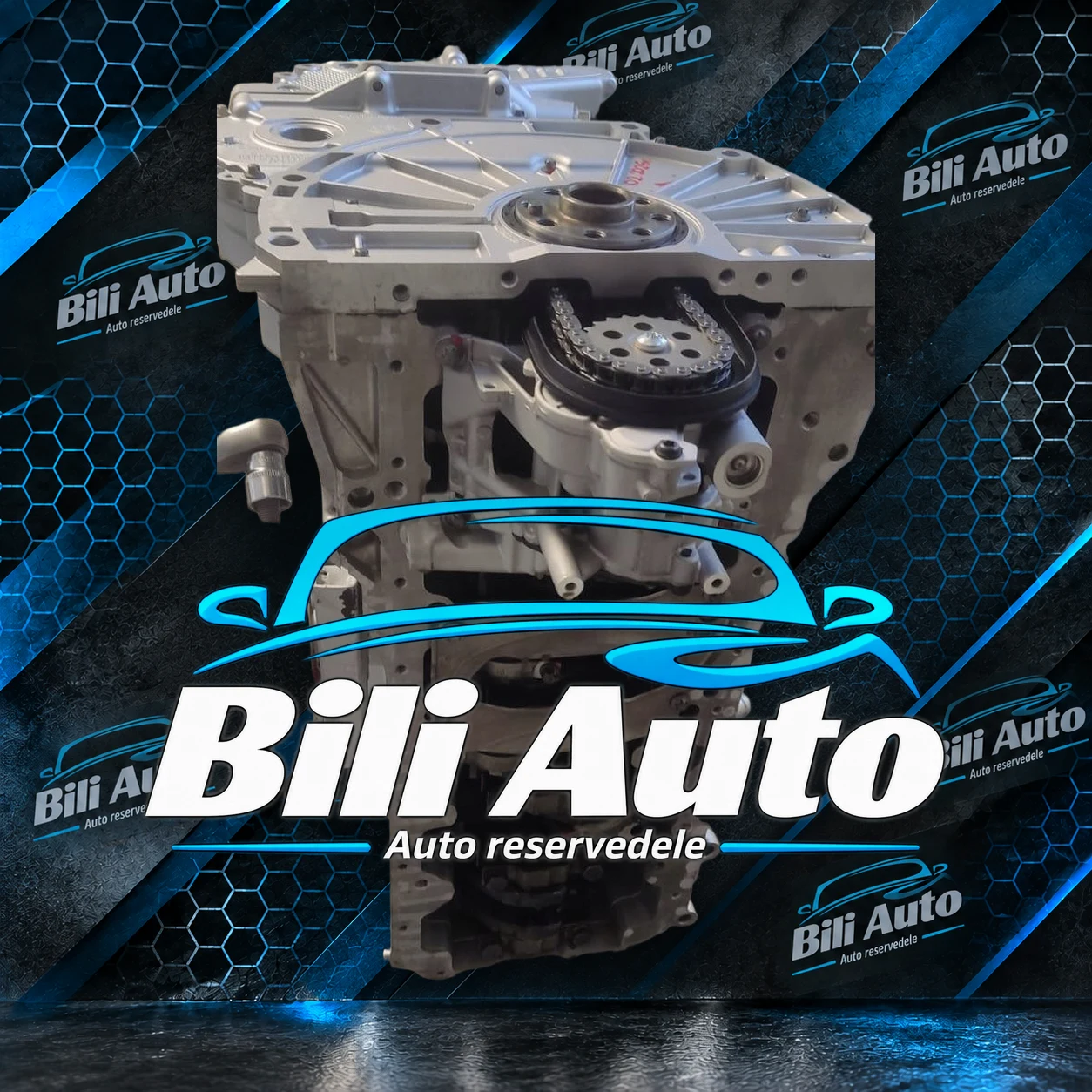 BMW 3.0 N57D30B - renoveret motor (long block) - Billede 6