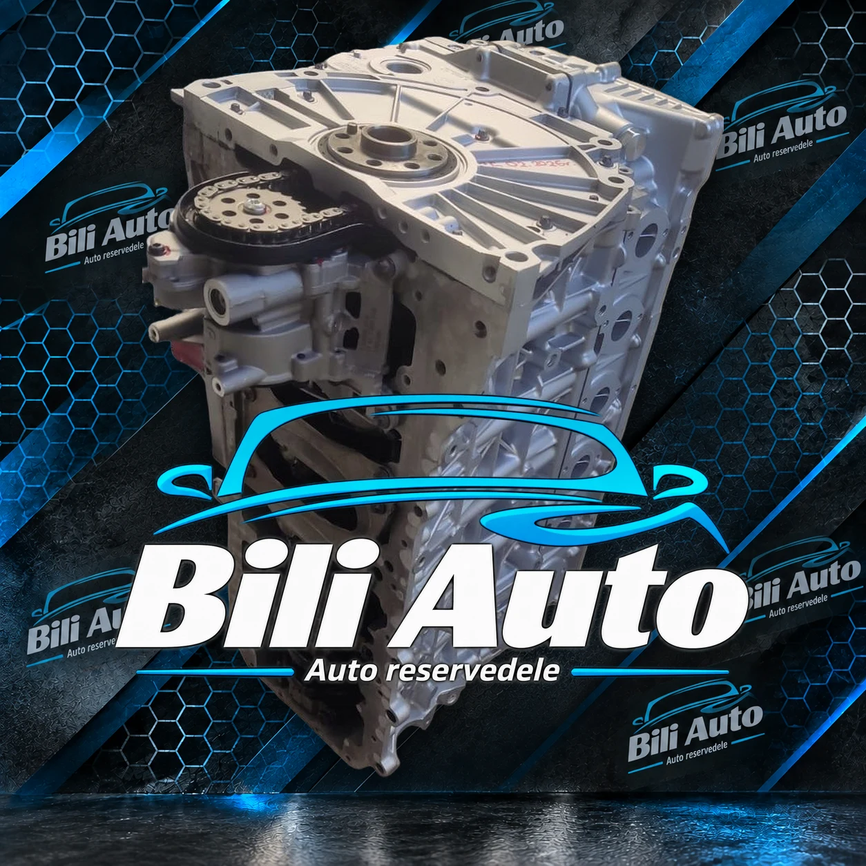 BMW 3.0 N57D30B - renoveret motor (long block) - Billede 7