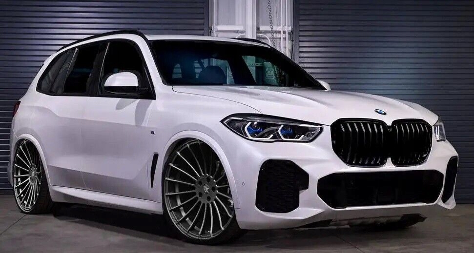 Grill nyrer BMW X5 G05 M Performance blank sort - Billede 3
